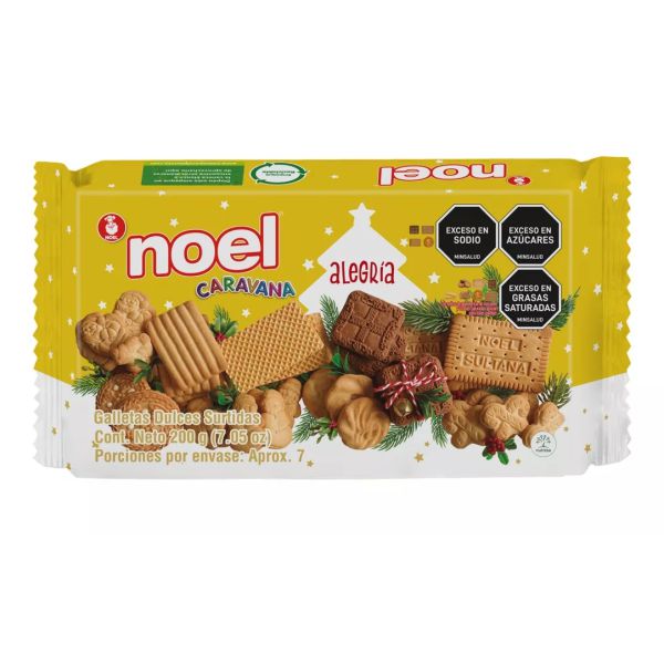 Galletas Navidad Noel Caravana X 200gr